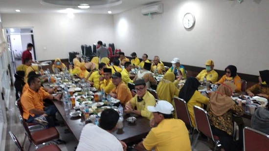 Ini Penjelasan Ketua DPD Partai Golkar Bengkulu Tentang Bukber di RM Sederhana